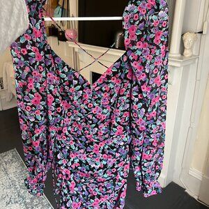 Y & I Floral Mini Dress